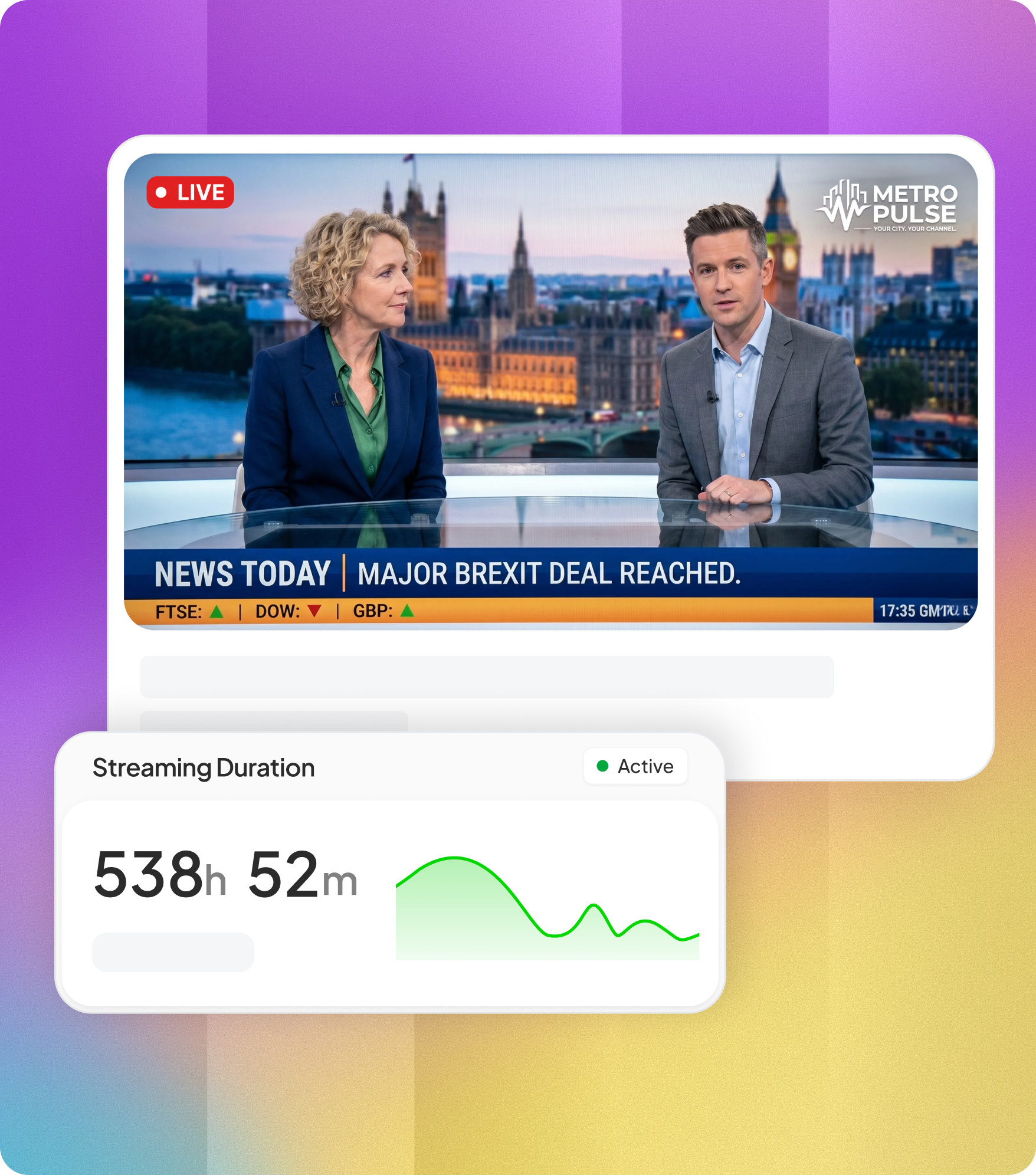 24/7 Linear Live Streaming