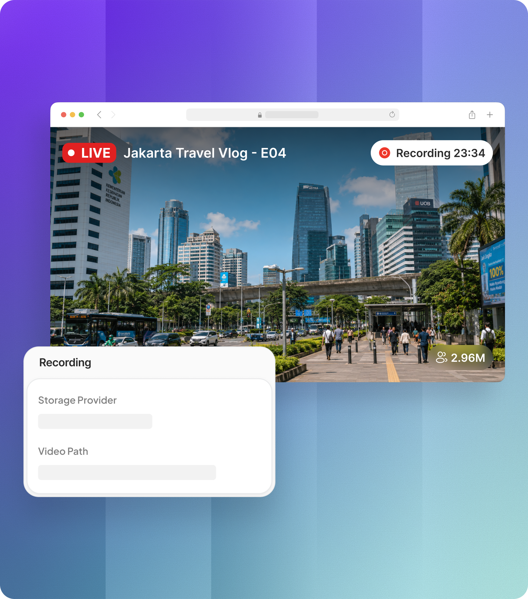 Automated Live Stream Recording