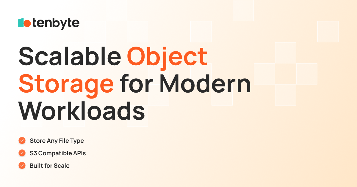 Tenbyte Object Storage | Secure & Scalable S3 Compatible Storage | Tenbyte